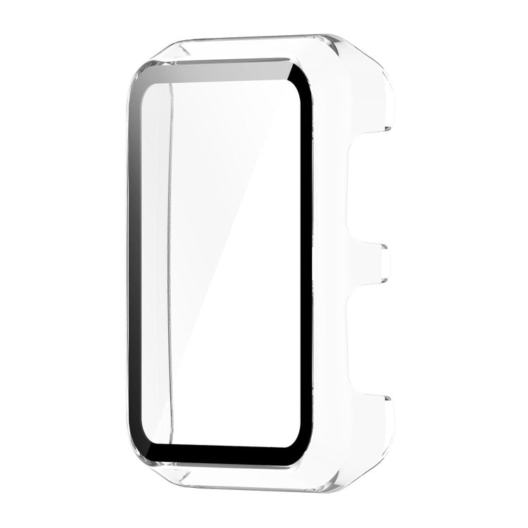 Vildt Fed Huawei Watch D Cover med Skærmbeskytter i Plastik og Hærdet Glas - Gennemsigtig#serie_3