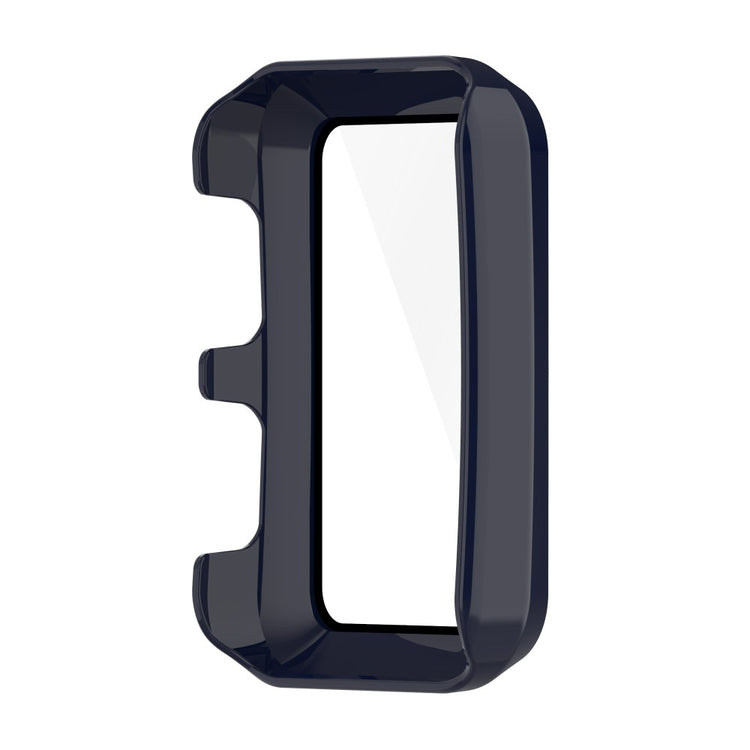 Vildt Fed Huawei Watch D Cover med Skærmbeskytter i Plastik og Hærdet Glas - Blå#serie_6