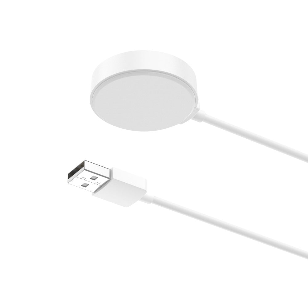 Plastik Universal Huawei Smartwatch Trådløs  Opladningskabel - Hvid#serie_2