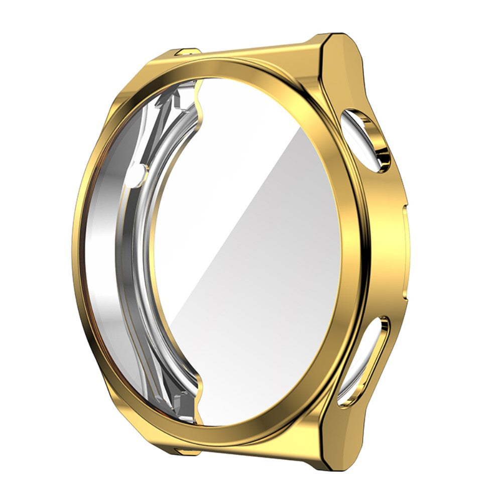 Alle Tiders Huawei Watch GT 3 Pro 46mm Cover med Skærmbeskytter i Silikone - Guld#serie_3
