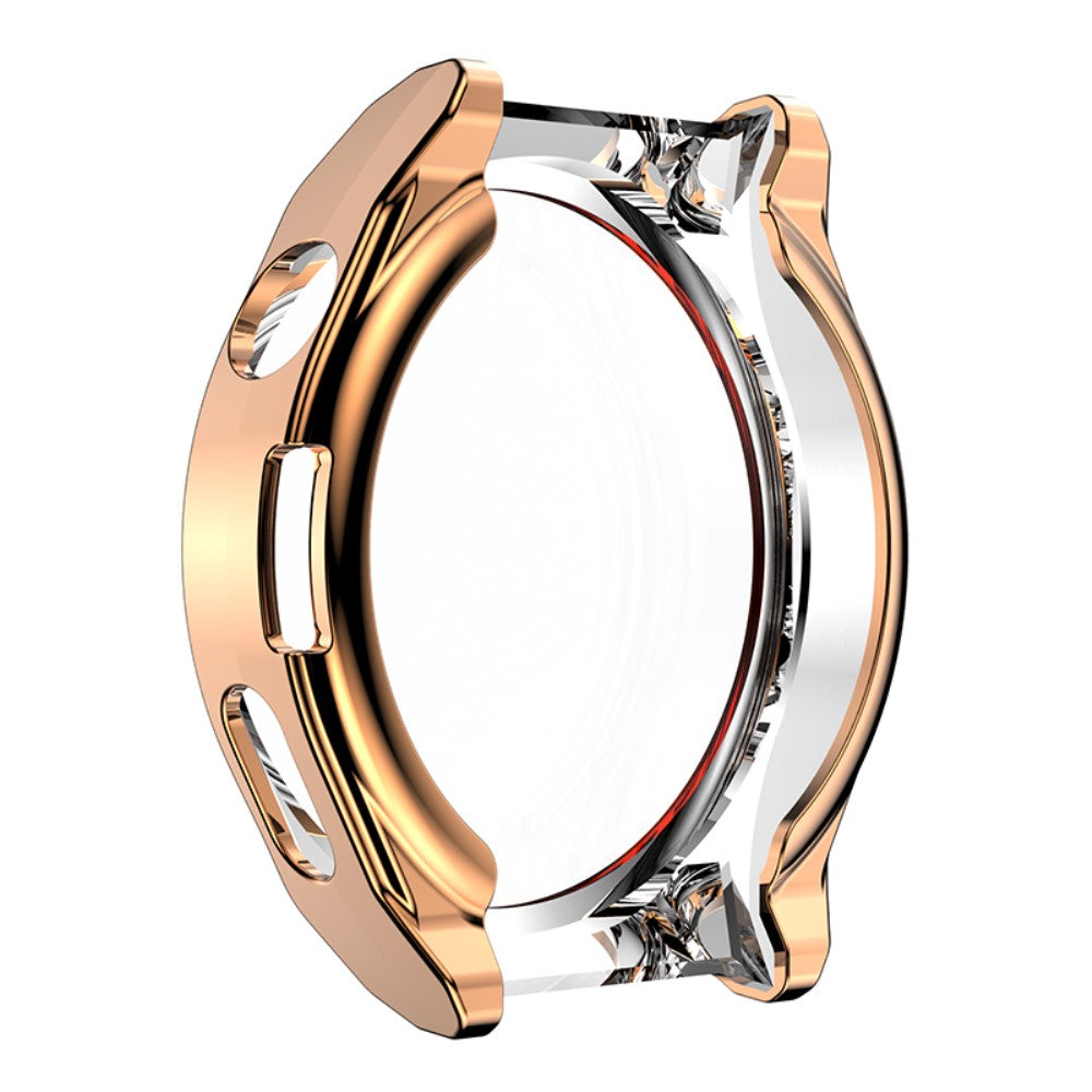 Alle Tiders Huawei Watch GT 3 Pro 46mm Cover med Skærmbeskytter i Silikone - Pink#serie_4