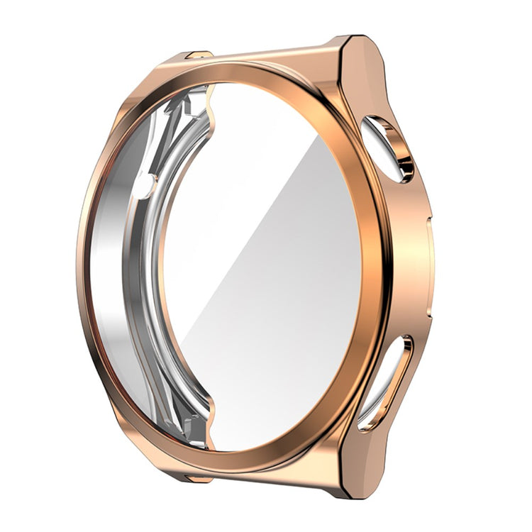 Alle Tiders Huawei Watch GT 3 Pro 46mm Cover med Skærmbeskytter i Silikone - Pink#serie_4