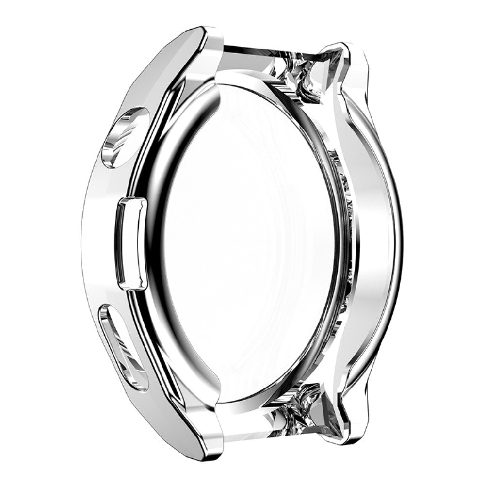 Alle Tiders Huawei Watch GT 3 Pro 46mm Cover med Skærmbeskytter i Silikone - Sølv#serie_5