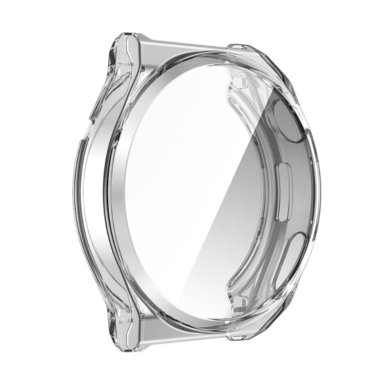 Rigtigt Godt Huawei Watch GT 3 Pro 46mm Cover med Skærmbeskytter i Silikone - Gennemsigtig#serie_2