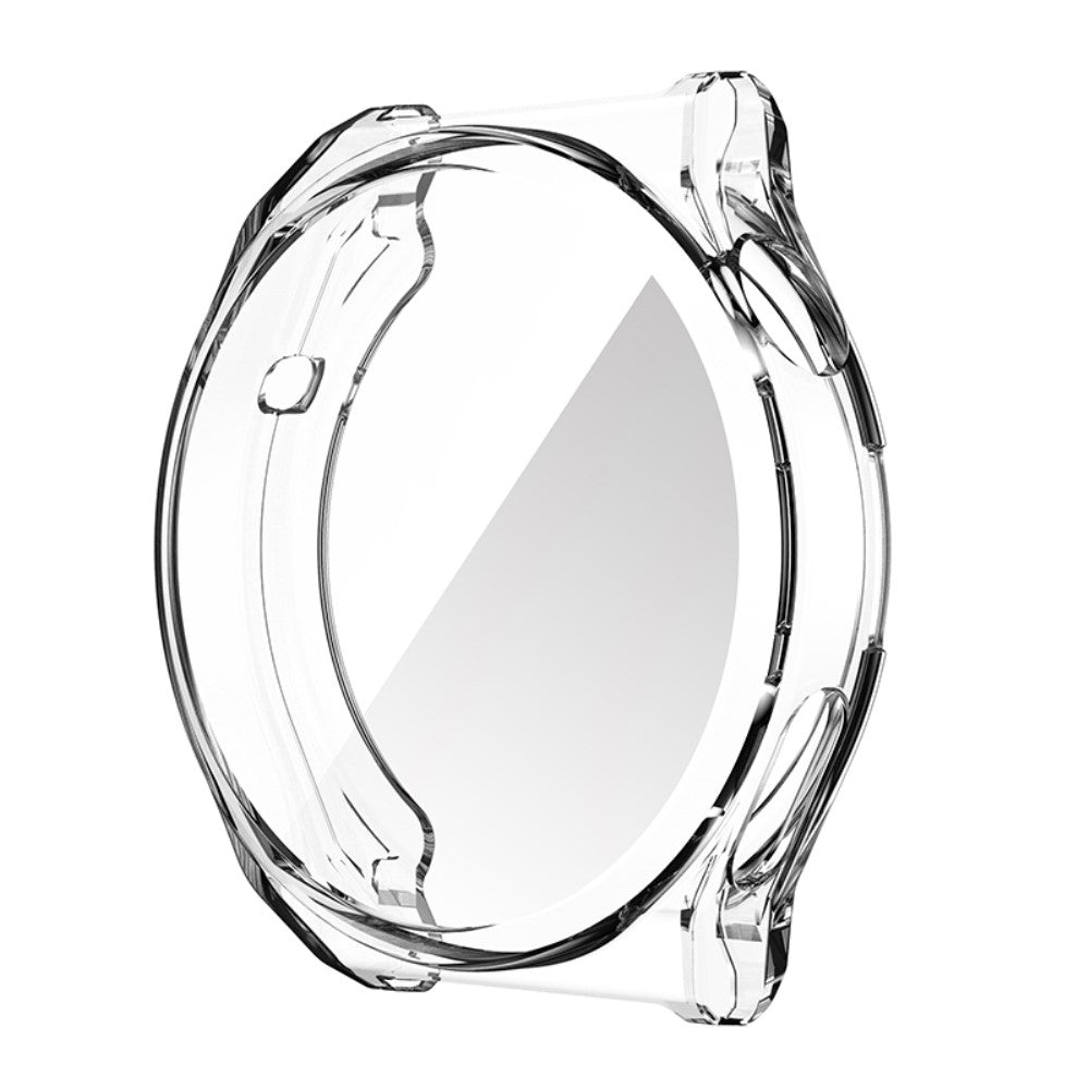 Rigtigt Godt Huawei Watch GT 3 Pro 46mm Cover med Skærmbeskytter i Silikone - Gennemsigtig#serie_2