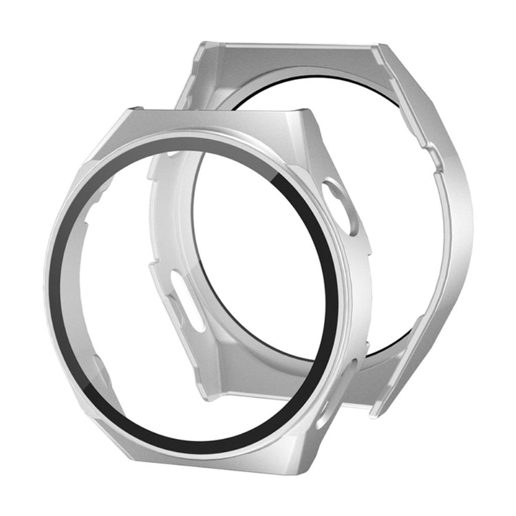 Vildt Flot Huawei Watch GT 3 Pro 46mm Cover med Skærmbeskytter i Hærdet Glas - Gennemsigtig#serie_2