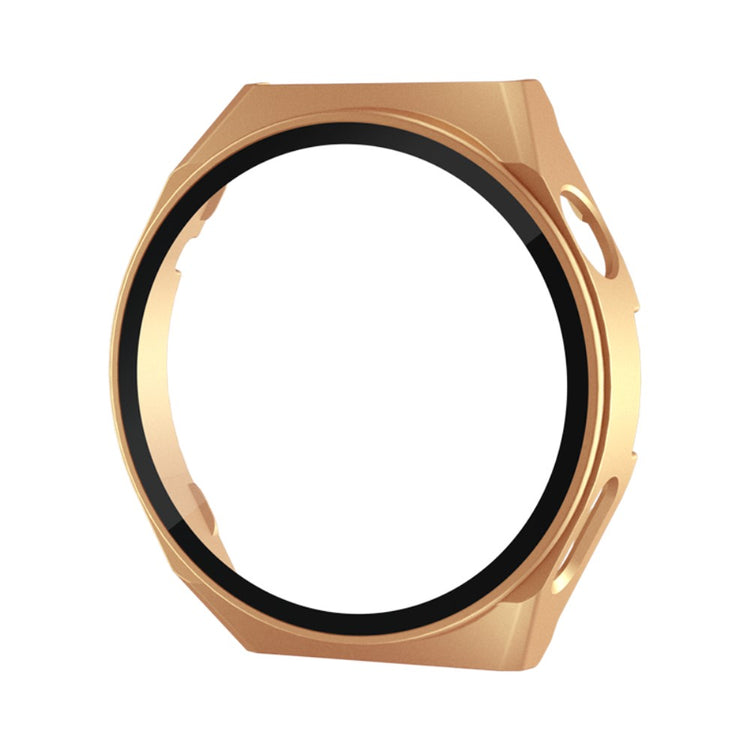 Vildt Flot Huawei Watch GT 3 Pro 46mm Cover med Skærmbeskytter i Hærdet Glas - Pink#serie_4