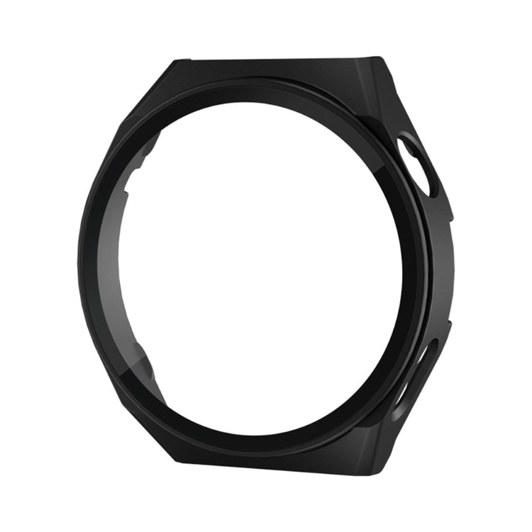 Vildt Flot Huawei Watch GT 3 Pro 46mm Cover med Skærmbeskytter i Hærdet Glas - Sort#serie_5