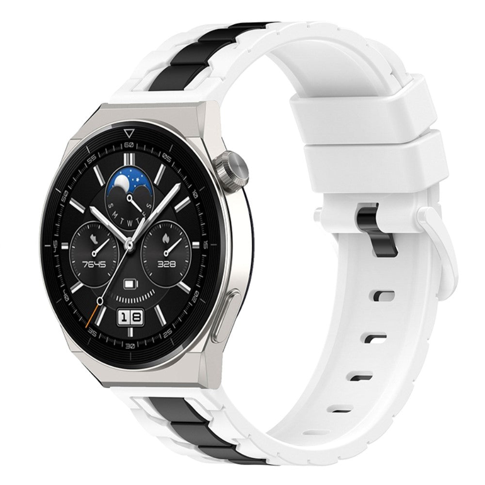 Meget elegant Universal Huawei Silikone Urrem - Hvid#serie_2