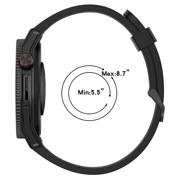 Rigtigt Skøn Silikone Universal Rem passer til Smartwatch - Grøn#serie_1