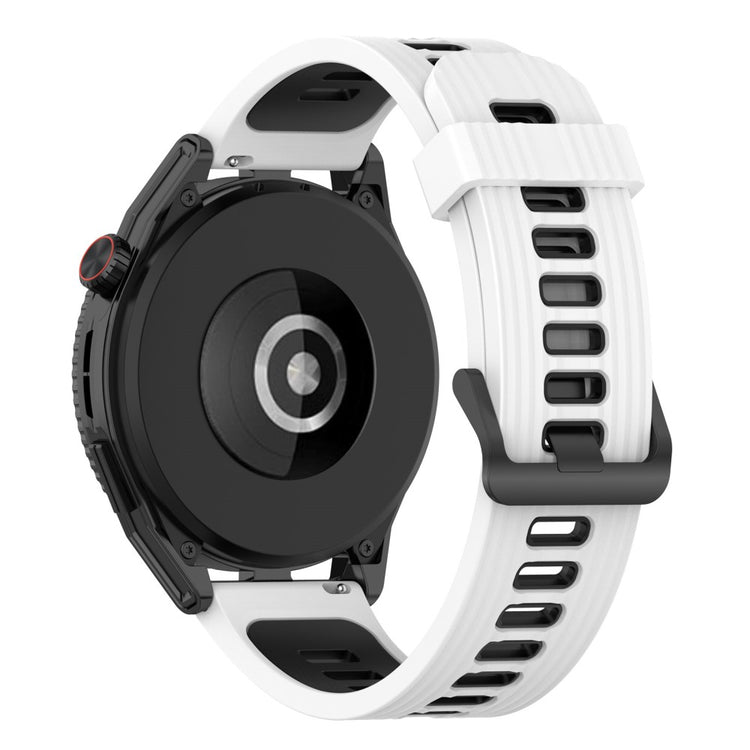 Rigtigt Skøn Silikone Universal Rem passer til Smartwatch - Hvid#serie_2