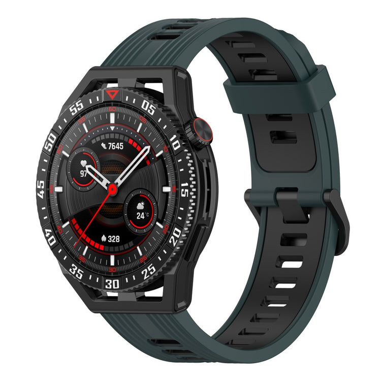 Rigtigt Skøn Silikone Universal Rem passer til Smartwatch - Grøn#serie_3