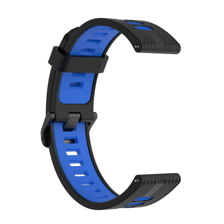 Rigtigt Skøn Silikone Universal Rem passer til Smartwatch - Blå#serie_4