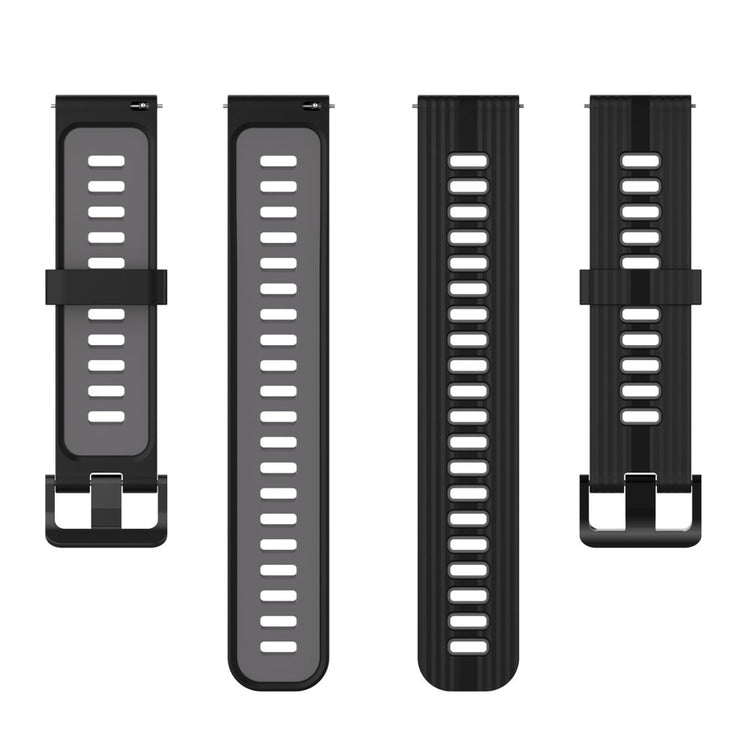 Rigtigt Skøn Silikone Universal Rem passer til Smartwatch - Sølv#serie_5