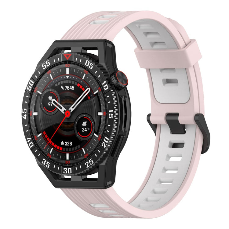Rigtigt Skøn Silikone Universal Rem passer til Smartwatch - Pink#serie_9