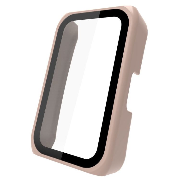 Super Fint Huawei Band 7 / Honor Band 6 Cover med Skærmbeskytter i Plastik og Hærdet Glas - Pink#serie_2