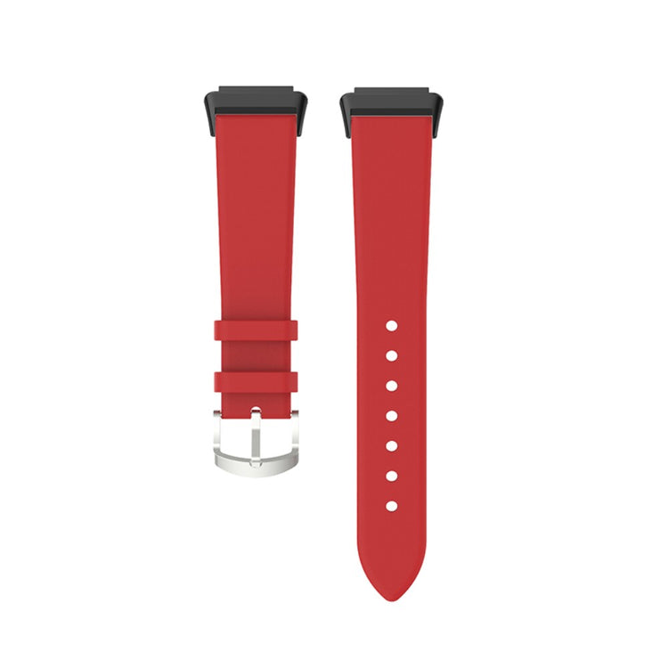 Mega cool Huawei Band 7 Ægte læder Urrem - Rød#serie_1