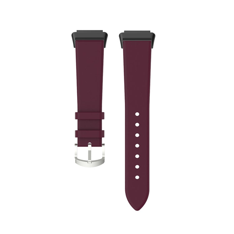 Mega cool Huawei Band 7 Ægte læder Urrem - Lilla#serie_3