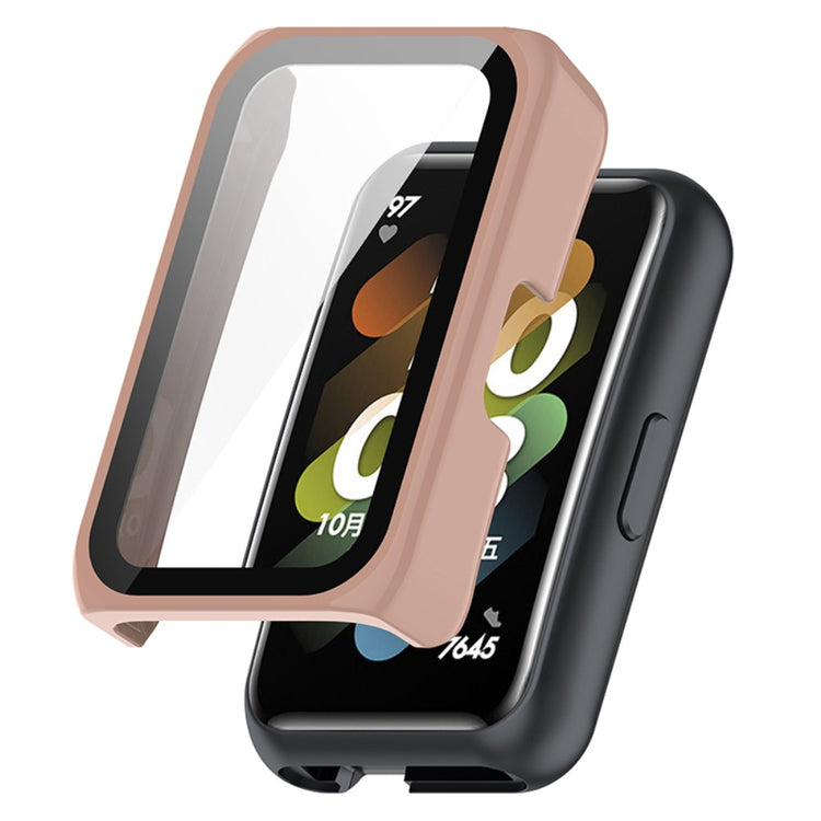 Super Fint Universal Cover med Skærmbeskytter i Plastik og Glas - Pink#serie_6