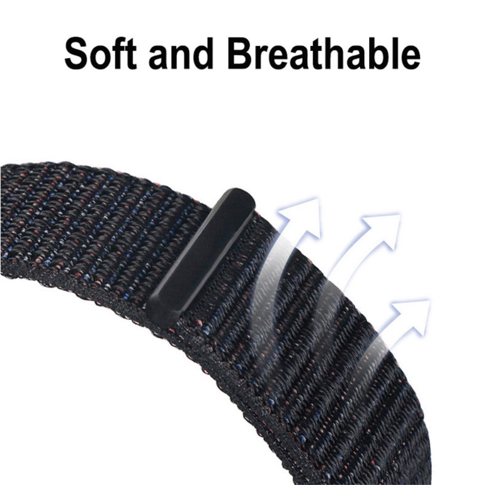 Vildt fint Huawei Band 7 Nylon Rem - Grøn#serie_16