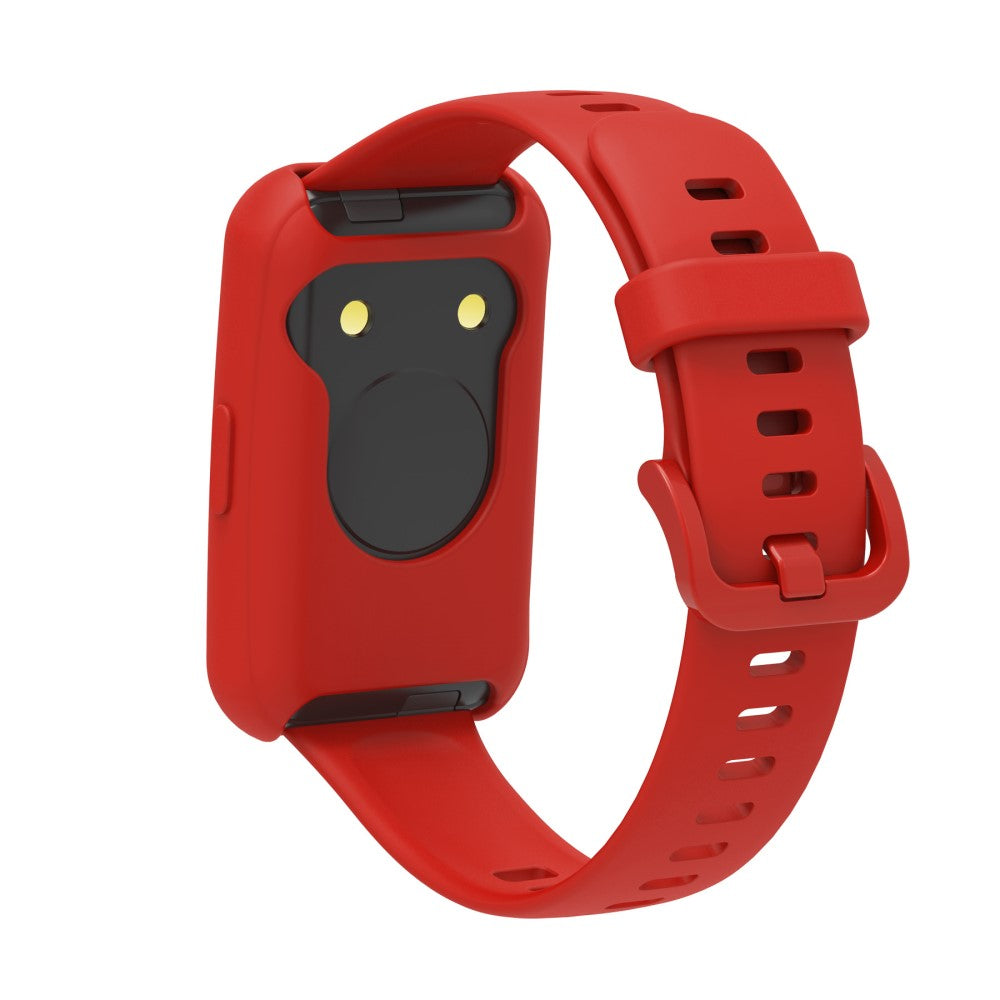 Flot Huawei Band 7 Silikone Cover - Rød#serie_1