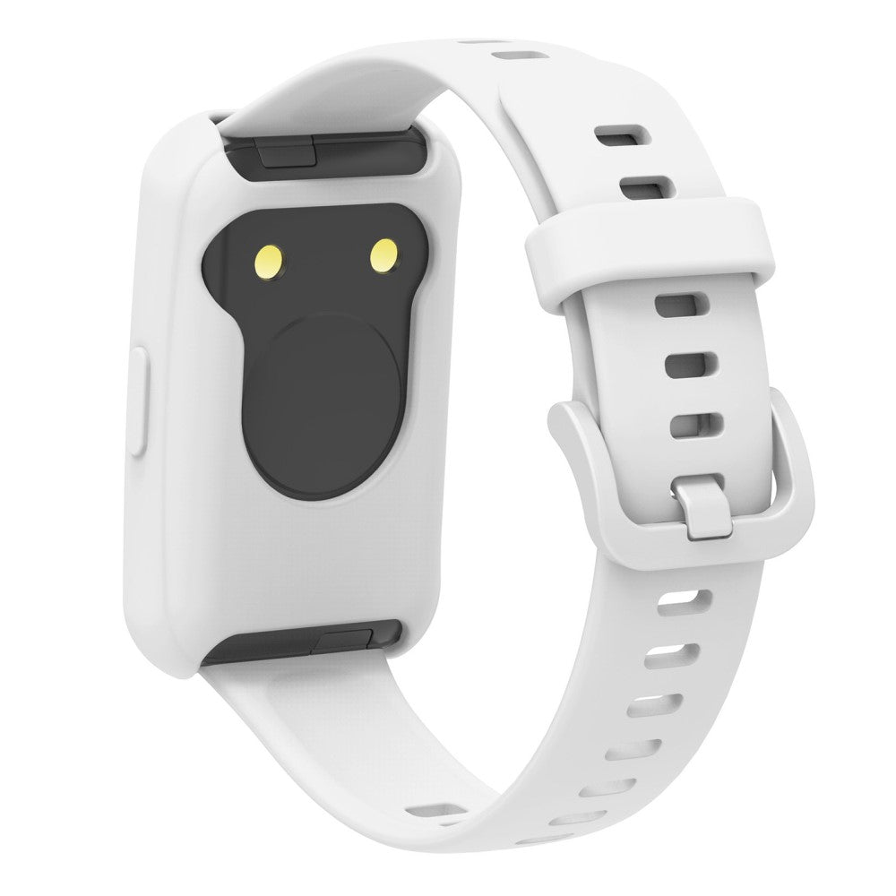 Flot Huawei Band 7 Silikone Cover - Hvid#serie_2