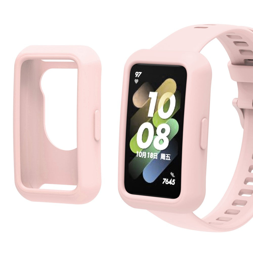 Flot Huawei Band 7 Silikone Cover - Pink#serie_4