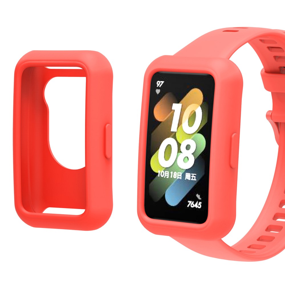 Flot Huawei Band 7 Silikone Cover - Orange#serie_6