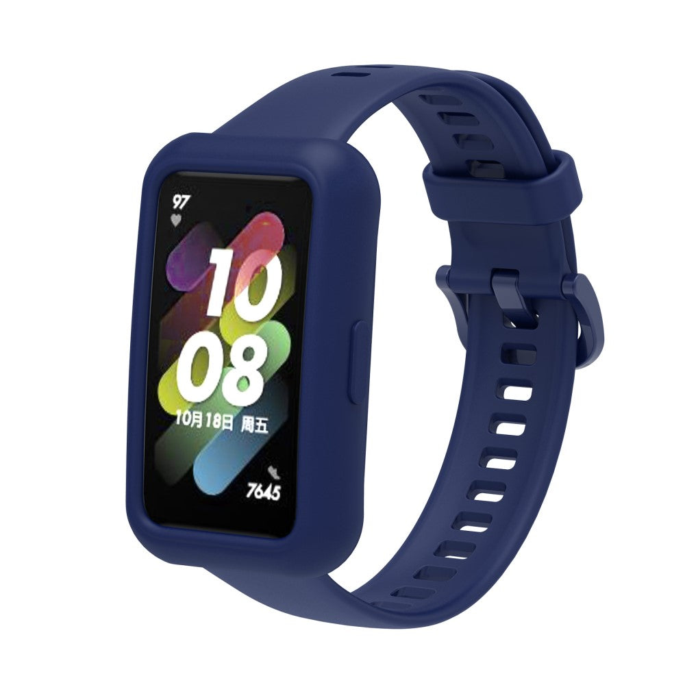 Flot Huawei Band 7 Silikone Cover - Blå#serie_9