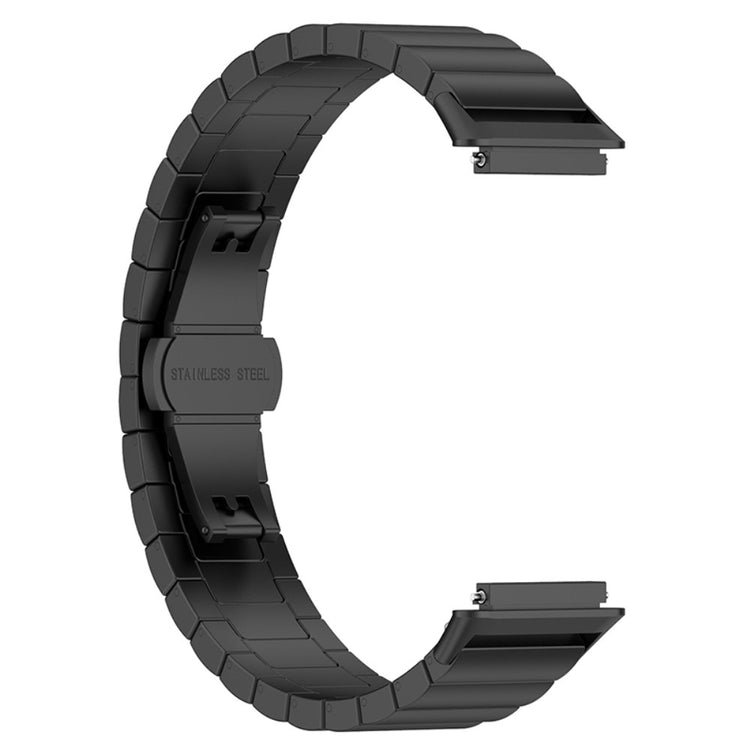 Rigtigt flot Huawei Band 7 Metal Rem - Sort#serie_038