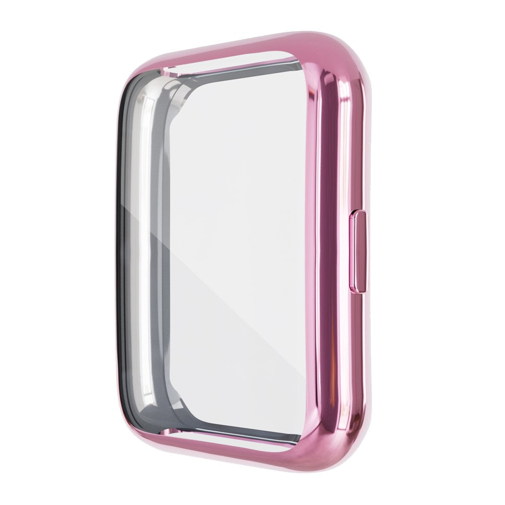 Godt Huawei Watch Fit 2 Cover med Skærmbeskytter i Silikone - Pink#serie_4