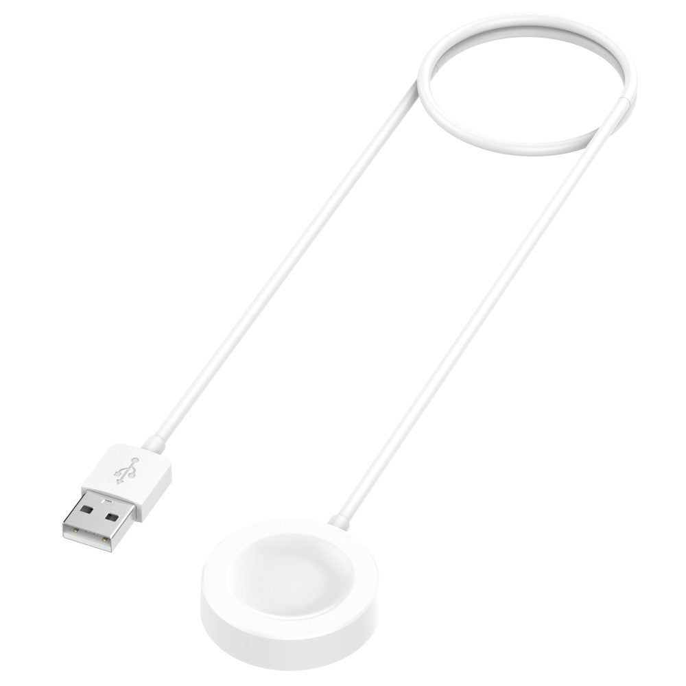 1m Plastik Huawei Watch GT Cyber Magnetisk Opladningskabel - Hvid#serie_2