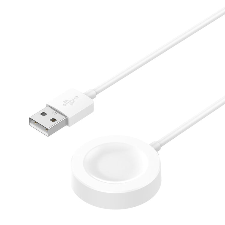 1m Plastik Huawei Watch GT Cyber Magnetisk Opladningskabel - Hvid#serie_2