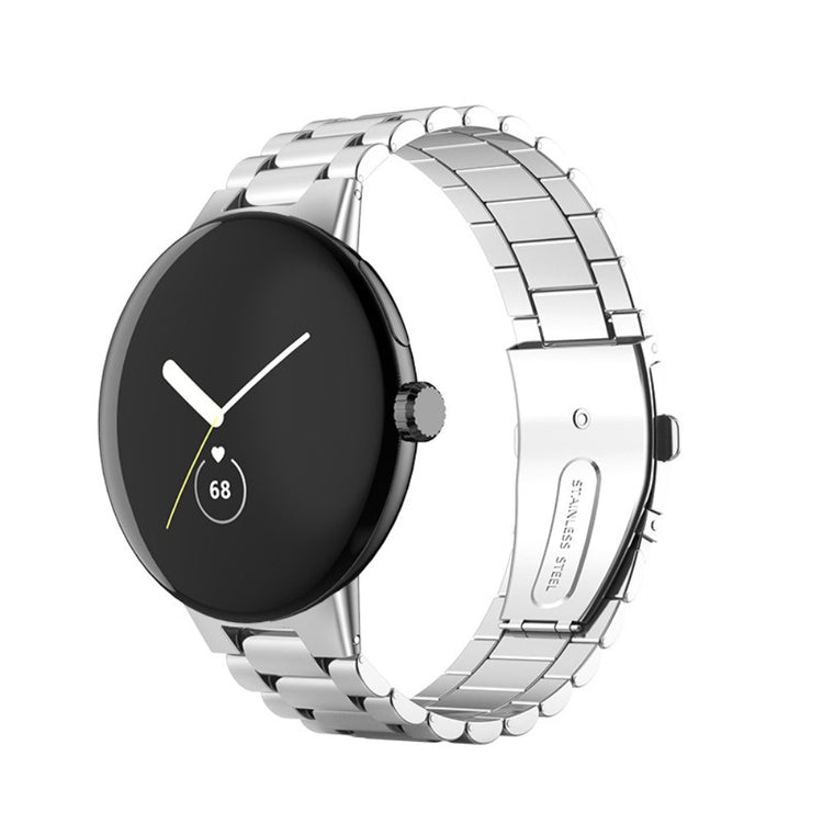 Sejt Google Pixel Watch Metal Rem - Sølv#serie_4