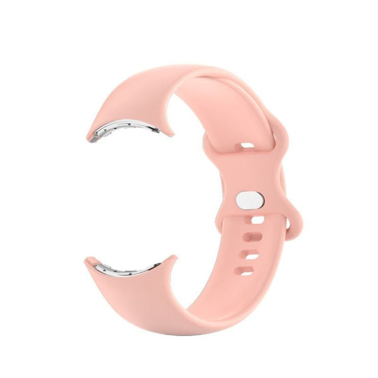 Smuk Google Pixel Watch Silikone Rem - Størrelse: L - Pink#serie_4