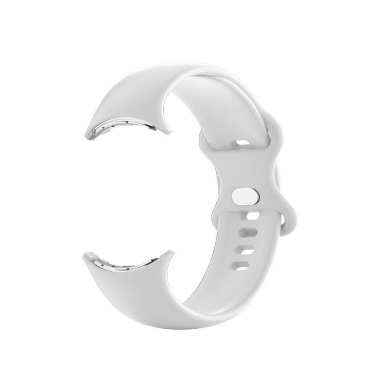 Smuk Google Pixel Watch Silikone Rem - Størrelse: L - Hvid#serie_5