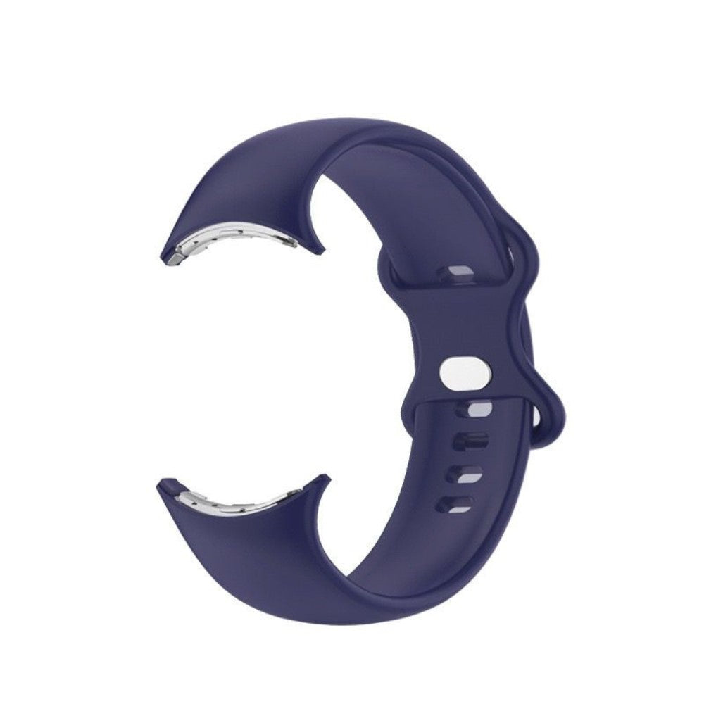 Smuk Google Pixel Watch Silikone Rem - Størrelse: L - Blå#serie_6