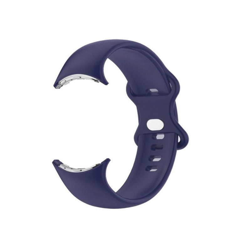 Smuk Google Pixel Watch Silikone Rem - Størrelse: L - Blå#serie_6