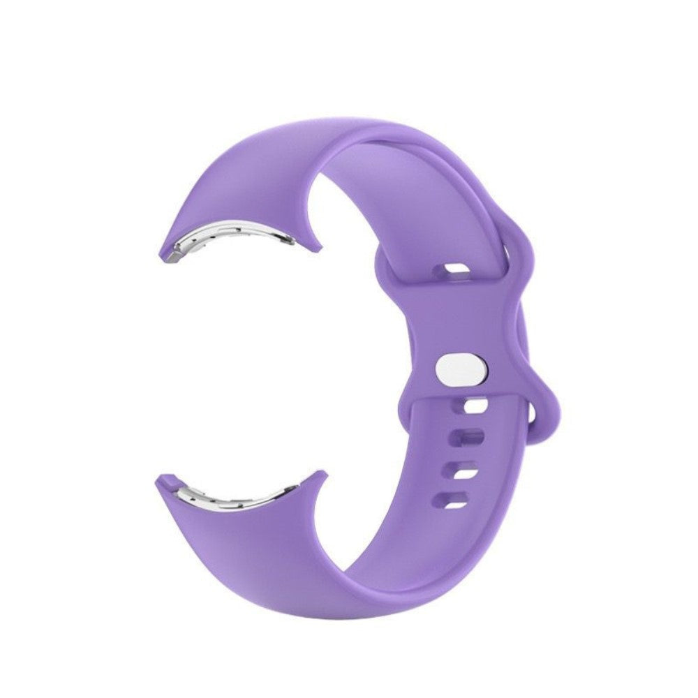 Smuk Google Pixel Watch Silikone Rem - Størrelse: L - Lilla#serie_7