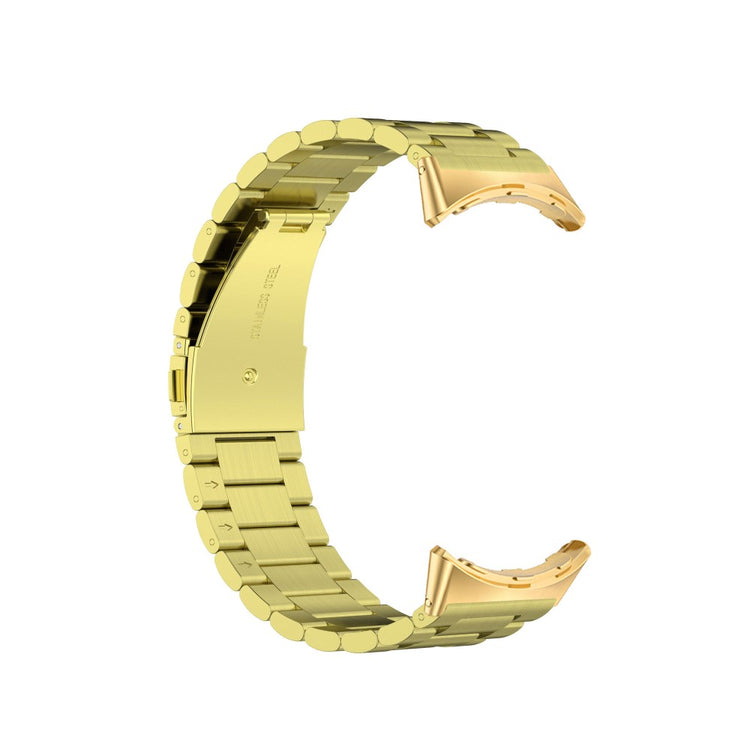 Super slidstærk Google Pixel Watch Metal Rem - Guld#serie_1