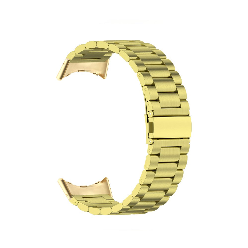 Super slidstærk Google Pixel Watch Metal Rem - Guld#serie_1