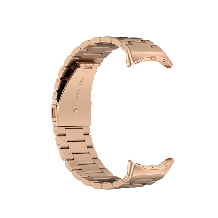 Super slidstærk Google Pixel Watch Metal Rem - Pink#serie_2