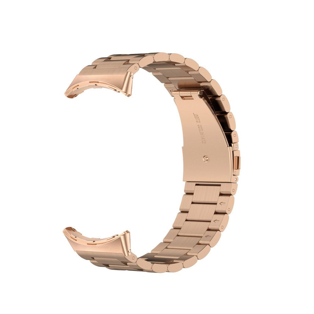 Super slidstærk Google Pixel Watch Metal Rem - Pink#serie_2