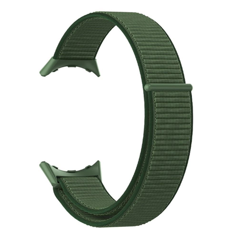 Fremragende Google Pixel Watch Nylon Rem - Grøn#serie_3