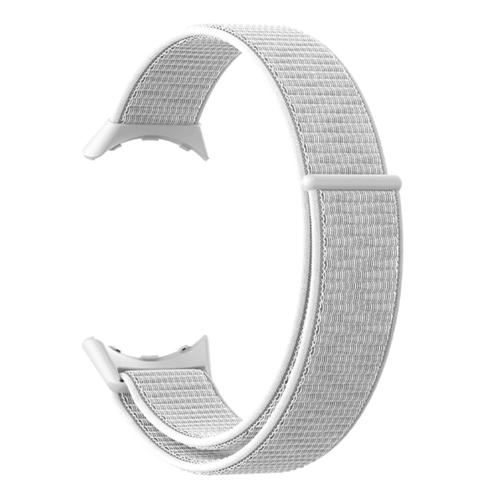 Fremragende Google Pixel Watch Nylon Rem - Hvid#serie_6
