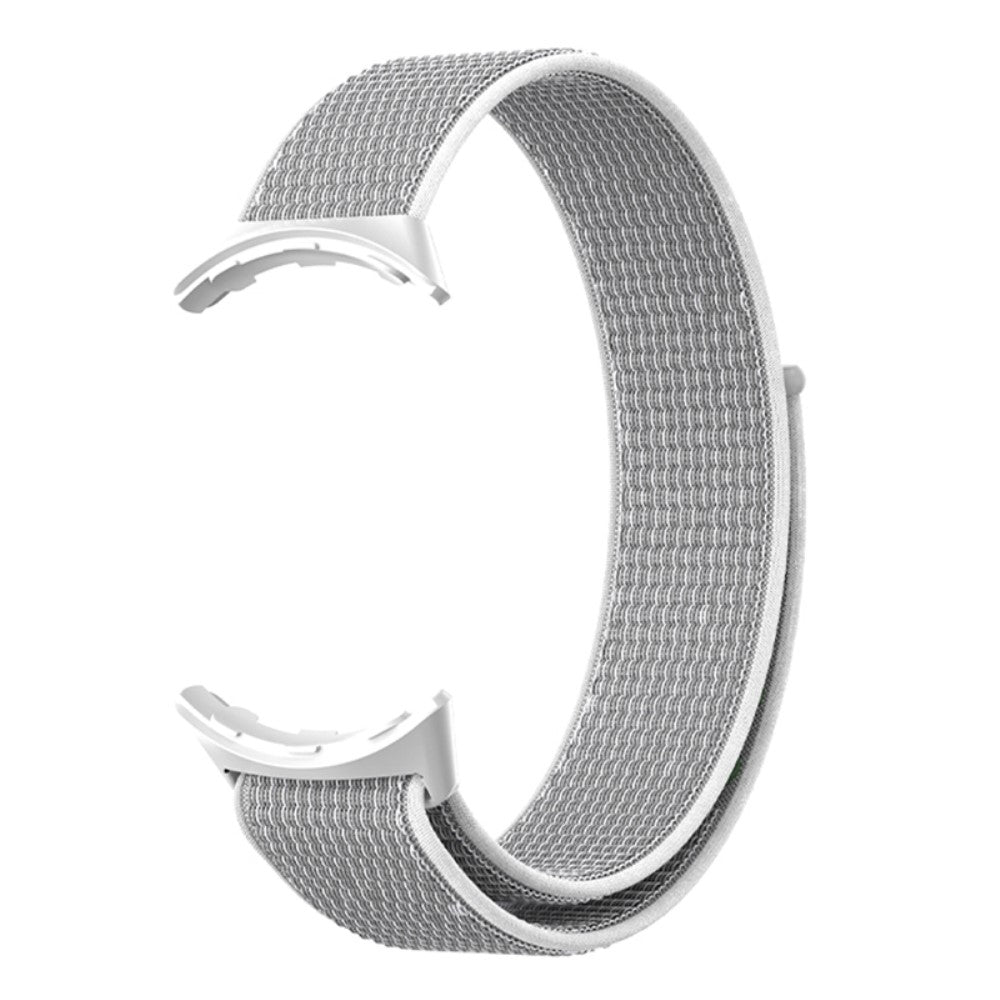 Fremragende Google Pixel Watch Nylon Rem - Sølv#serie_7