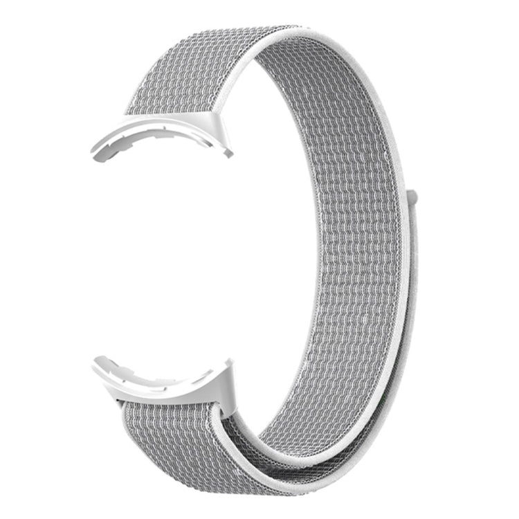 Fremragende Google Pixel Watch Nylon Rem - Sølv#serie_7