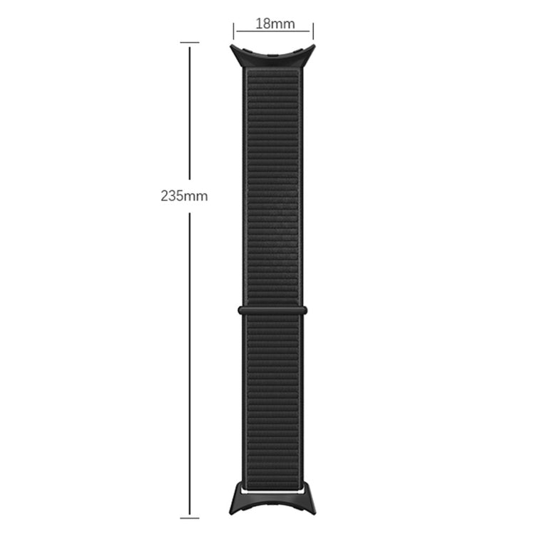 Fremragende Google Pixel Watch Nylon Rem - Sølv#serie_7
