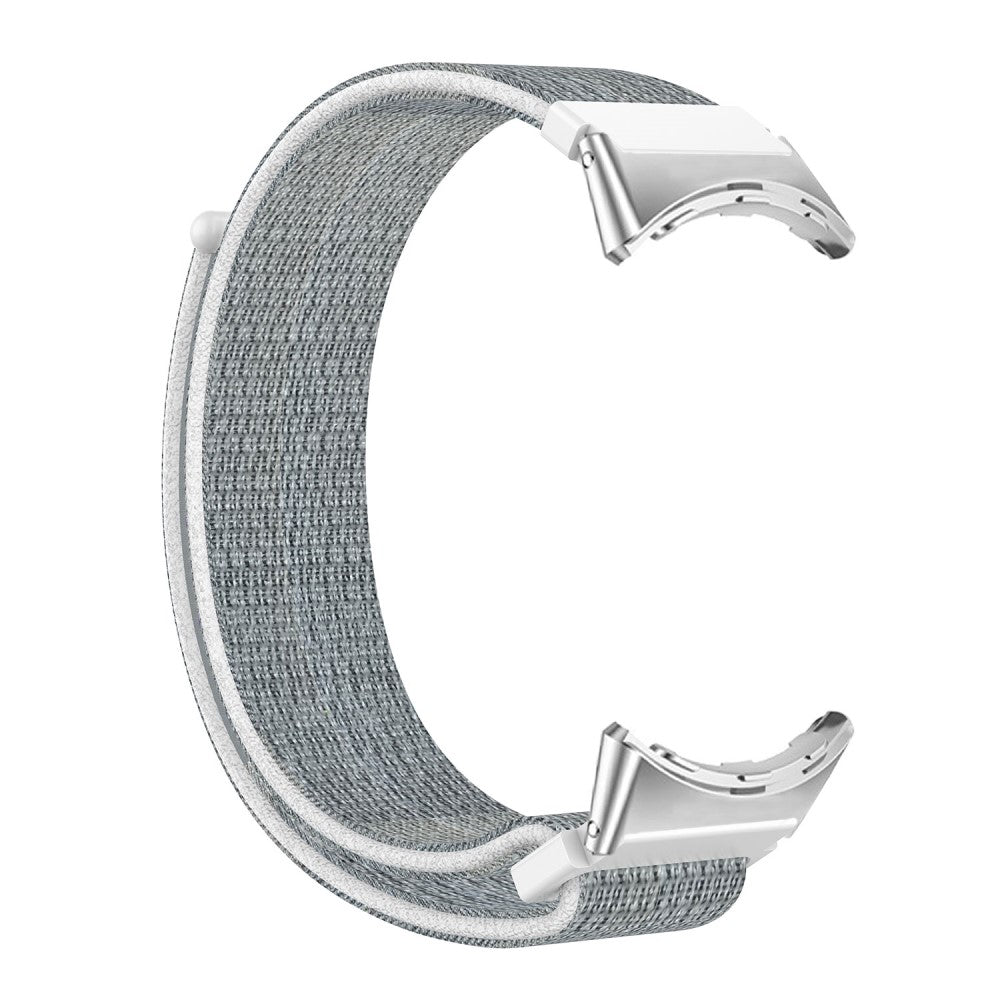 Super flot Google Pixel Watch Nylon Rem - Sølv#serie_1