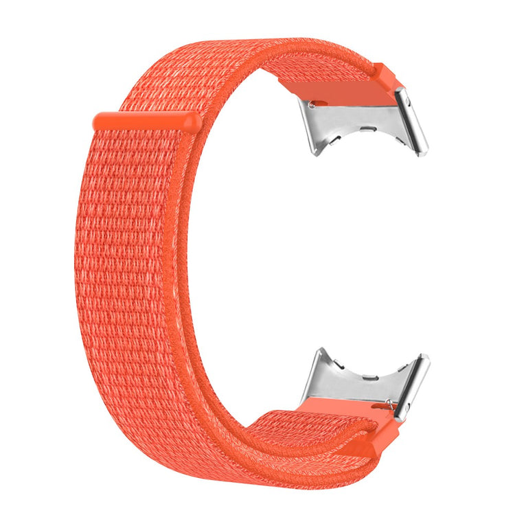 Super flot Google Pixel Watch Nylon Rem - Orange#serie_2